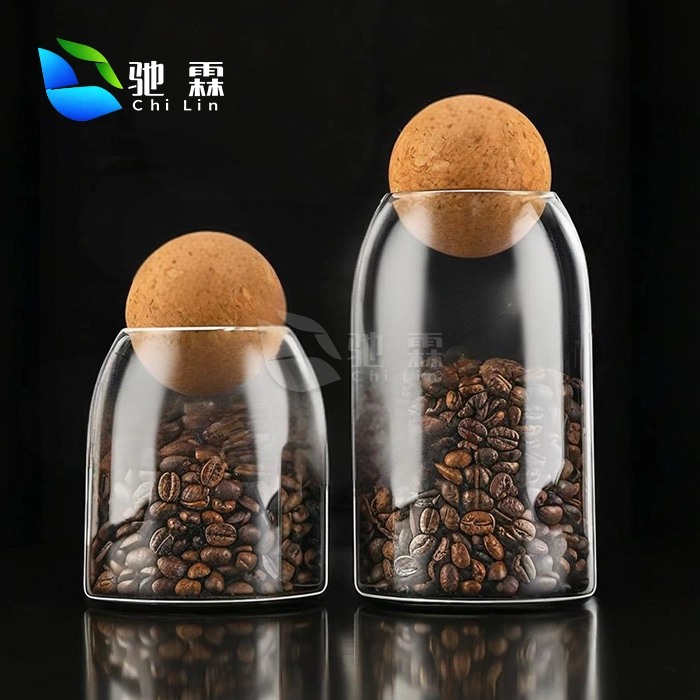 clear coffee canister